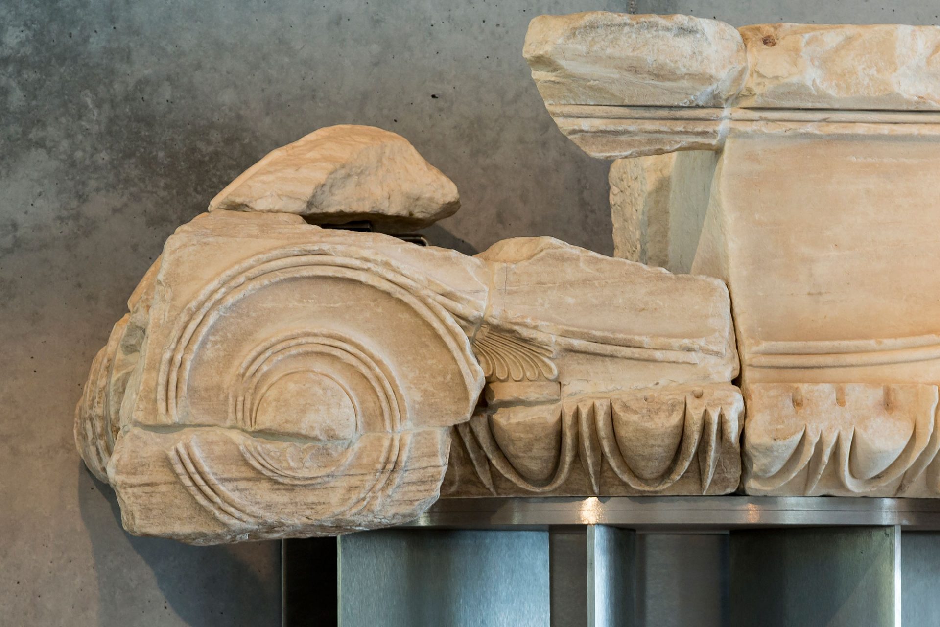 Détail de chapiteau, ordre dorique