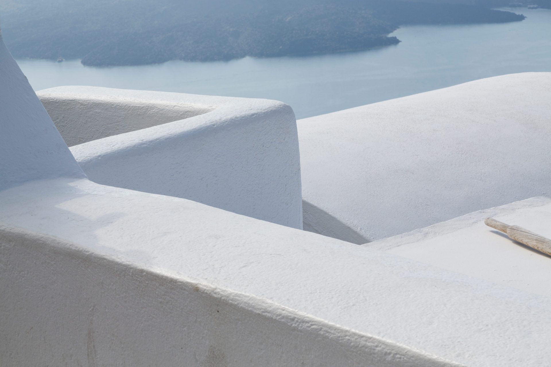 Structure vue de Santorin